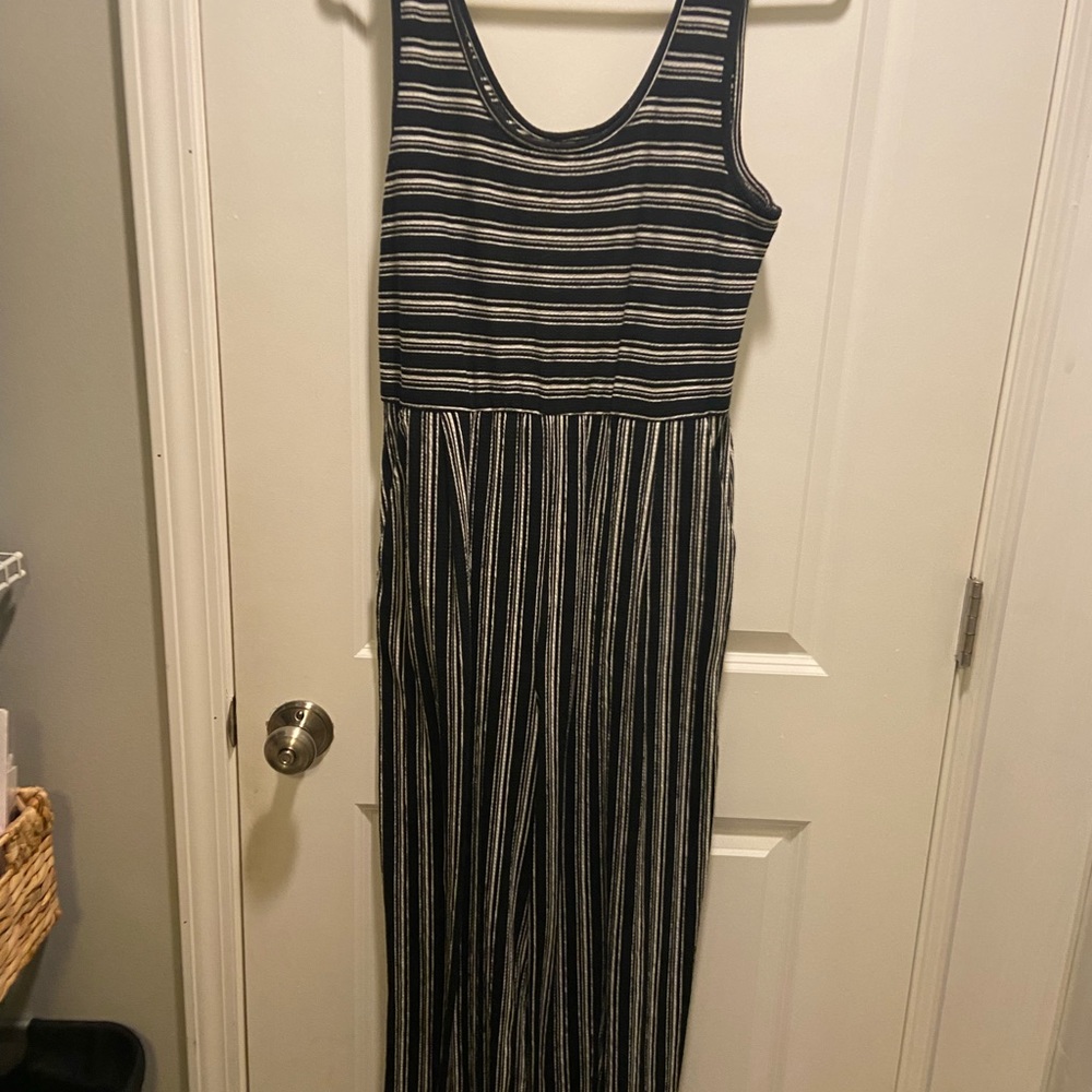 Stripe Jumpsuit
